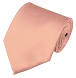 Light Salmon Traditional Necktie